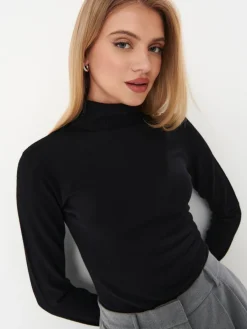 Pullover></noscript>MOHITO Rollkragenpullover Schwarz
