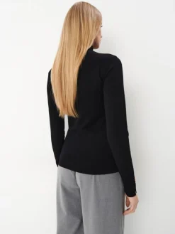 Pullover></noscript>MOHITO Rollkragenpullover Schwarz
