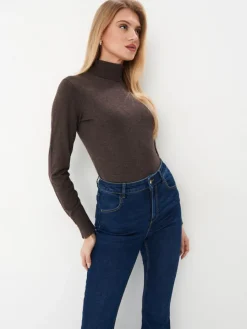Pullover>MOHITO Rollkragenpullover Grau
