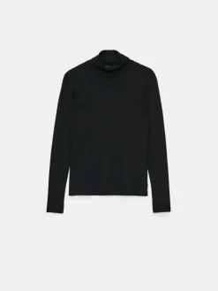 Blusen, Hemden></noscript>MOHITO Rollkragenpullover Schwarz