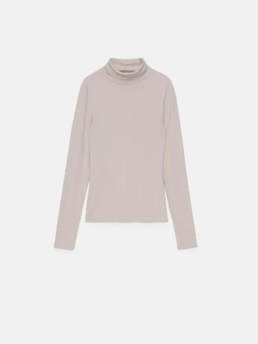 Blusen, Hemden>MOHITO Rollkragenpullover Beige