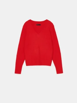 Pullover></noscript>MOHITO er Pullover mit V-Ausschnitt Rot