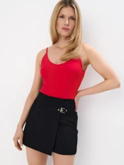 T-shirts, Tops>MOHITO es Top aus Viskose Rot