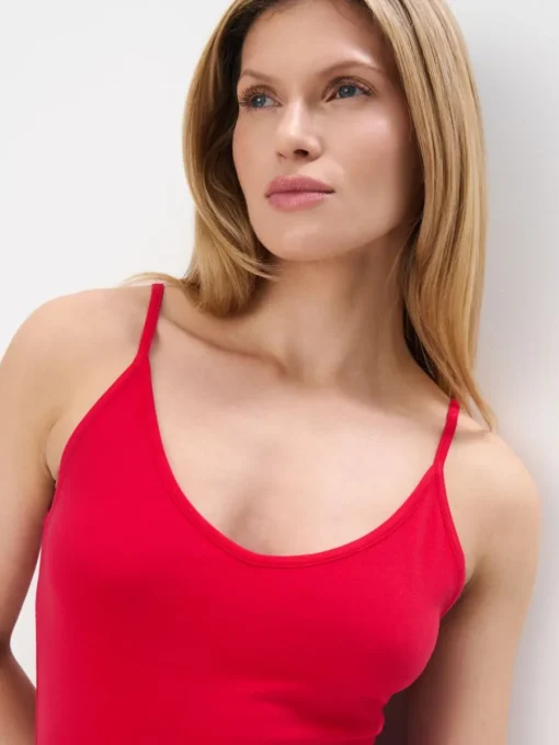 T-shirts, Tops>MOHITO es Top aus Viskose Rot