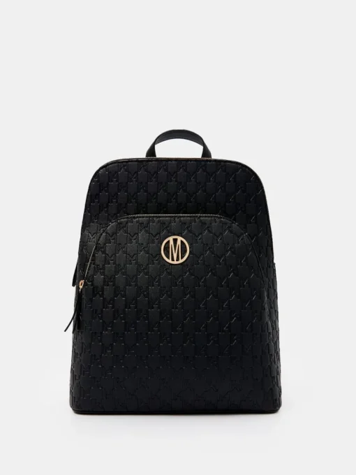 Rucksäcke|Entdecke Alles>MOHITO Rucksack mit Monogramm-Muster Schwarz