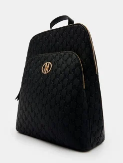 Rucksäcke|Entdecke Alles></noscript>MOHITO Rucksack mit Monogramm-Muster Schwarz