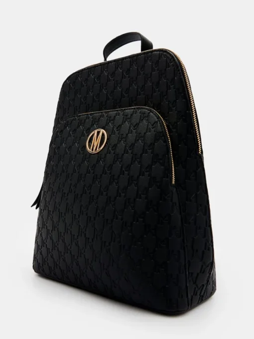 Rucksäcke|Entdecke Alles>MOHITO Rucksack mit Monogramm-Muster Schwarz