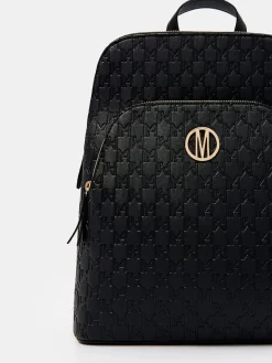 Rucksäcke|Entdecke Alles></noscript>MOHITO Rucksack mit Monogramm-Muster Schwarz