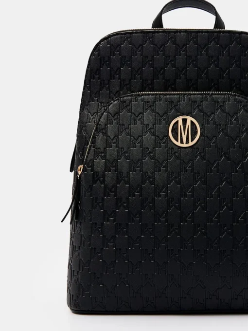 Rucksäcke|Entdecke Alles>MOHITO Rucksack mit Monogramm-Muster Schwarz