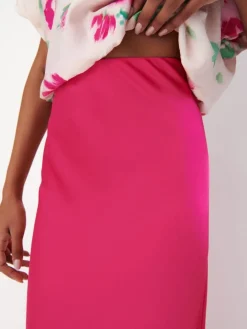 Röcke></noscript>MOHITO Satin Maxi-Rock Fuchsia