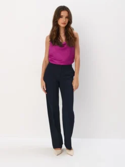 T-shirts, Tops>MOHITO Satintop Lila