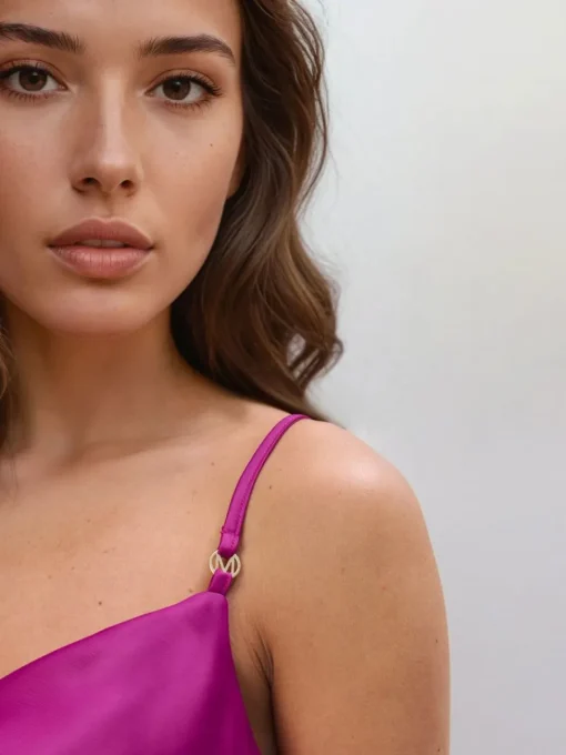 T-shirts, Tops>MOHITO Satintop Lila
