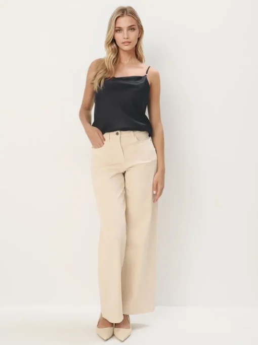 T-shirts, Tops>MOHITO Satintop Schwarz