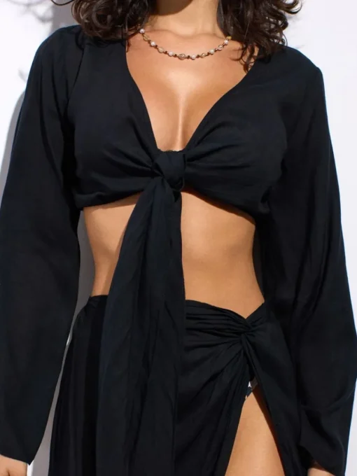 Schals, Tücher|Beachwear Kollektion>MOHITO Schal Schwarz