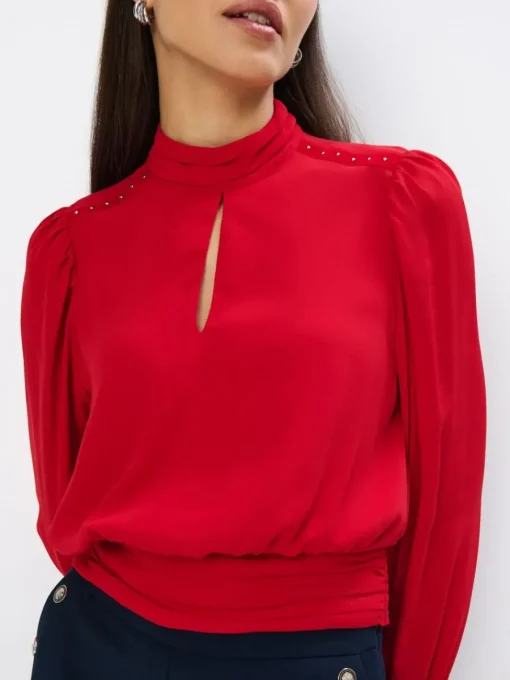 Blusen, Hemden>MOHITO Schicke Bluse Rot