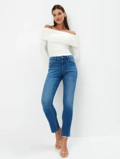 Jeans>MOHITO Schmale Jeans Blau