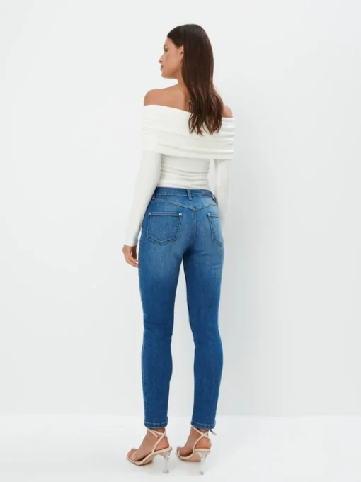 Jeans>MOHITO Schmale Jeans Blau