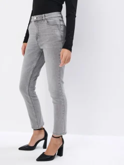 Jeans>MOHITO Schmale Jeans Grau