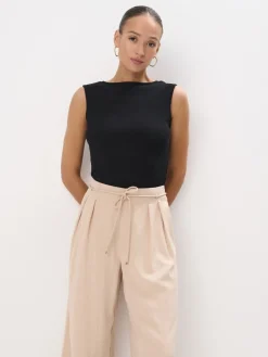 T-shirts, Tops>MOHITO es Top Schwarz