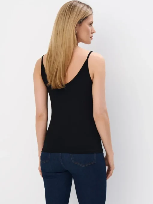 T-shirts, Tops>MOHITO es Top aus Viskose Schwarz