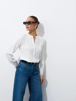 Blusen, Hemden>MOHITO Shirt Aus Viskose Weiu00df