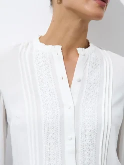 Blusen, Hemden></noscript>MOHITO Shirt Aus Viskose Weiu00df