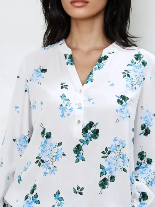 Blusen, Hemden>MOHITO Shirt Aus Viskose Blau