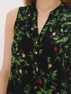 Blusen, Hemden></noscript>MOHITO Shirt Aus Viskose Schwarz