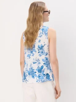 Blusen, Hemden></noscript>MOHITO Shirt Aus Viskose Navy