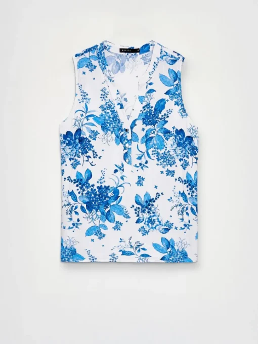 Blusen, Hemden>MOHITO Shirt Aus Viskose Navy