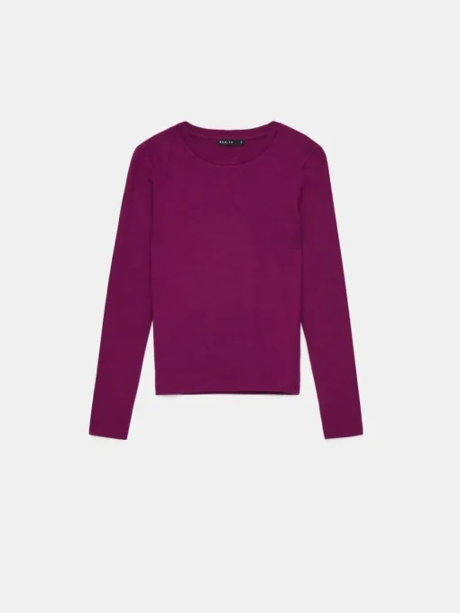 Blusen, Hemden>MOHITO Shirt Aus Viskose Dunkelviolett