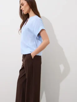 Blusen, Hemden>MOHITO Shirt Aus Viskose Blau