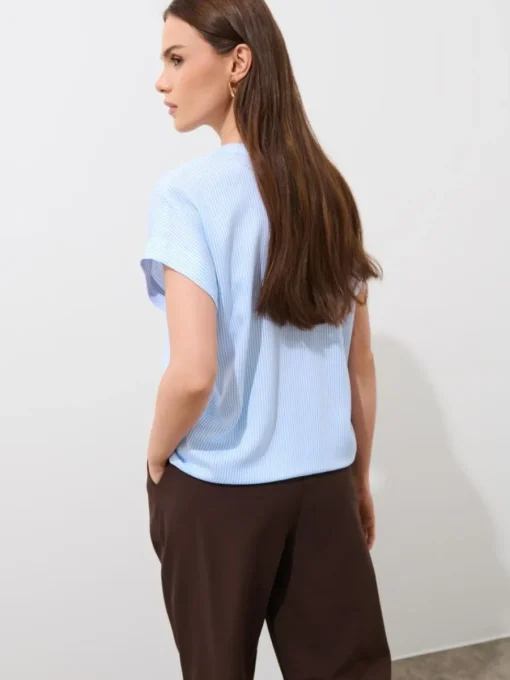 Blusen, Hemden>MOHITO Shirt Aus Viskose Blau