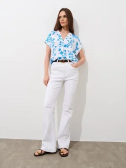 Blusen, Hemden>MOHITO Shirt Aus Viskose Blau