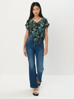 Blusen, Hemden>MOHITO Shirt Aus Viskose Schwarz