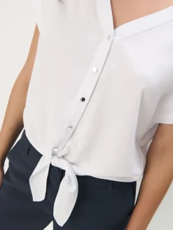 Blusen, Hemden>MOHITO Shirt Aus Viskose Weiu00df