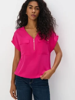 Am Häufigsten Ausgewählt|Blusen, Hemden>MOHITO Shirt Aus Viskose Pink