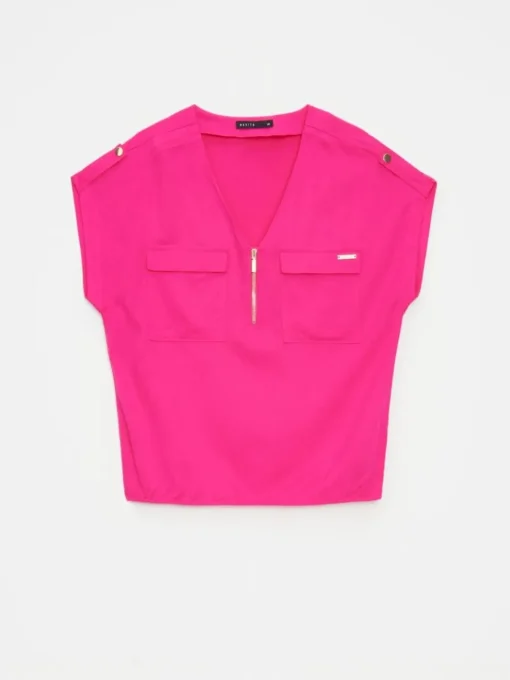 Am Häufigsten Ausgewählt|Blusen, Hemden>MOHITO Shirt Aus Viskose Pink