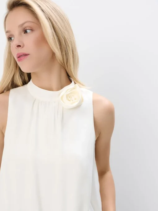 Blusen, Hemden>MOHITO Shirt Aus Viskose Creme