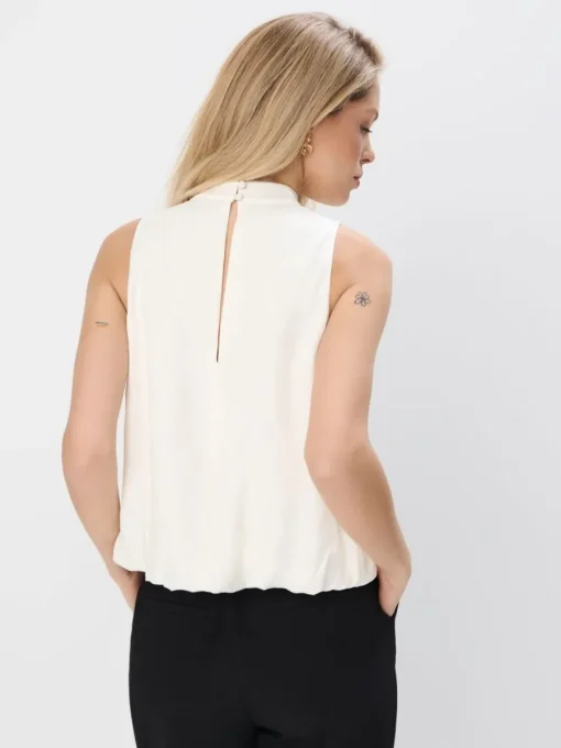 Blusen, Hemden>MOHITO Shirt Aus Viskose Creme