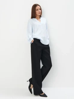 Blusen, Hemden>MOHITO Shirt Aus Viskose Blau