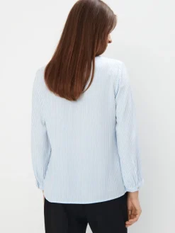 Blusen, Hemden></noscript>MOHITO Shirt Aus Viskose Blau