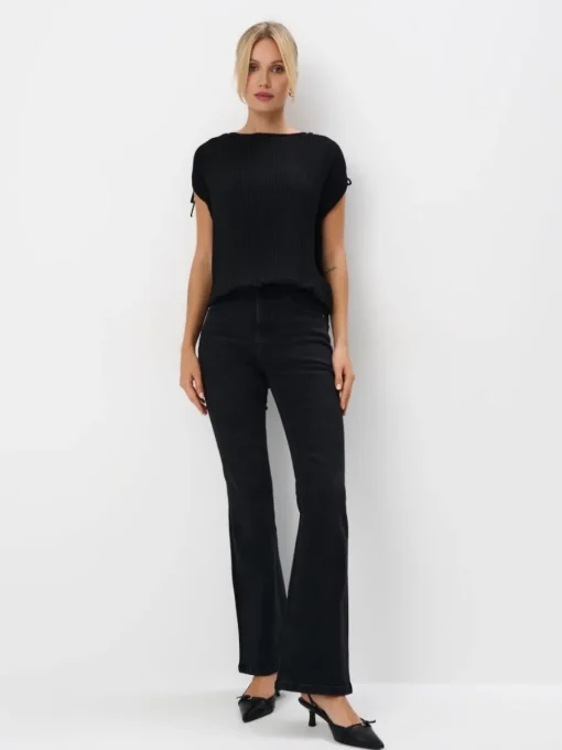 Blusen, Hemden>MOHITO Shirt Aus Viskose Schwarz