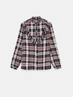 Blusen, Hemden></noscript>MOHITO Shirt Aus Viskose Dunkelviolett