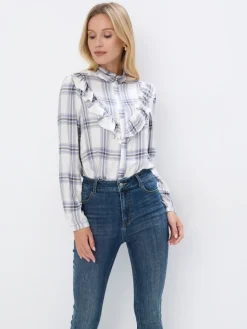 Blusen, Hemden>MOHITO Shirt Aus Viskose Creme