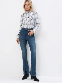 Blusen, Hemden>MOHITO Shirt Aus Viskose Creme