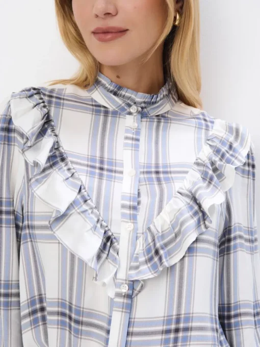 Blusen, Hemden>MOHITO Shirt Aus Viskose Creme