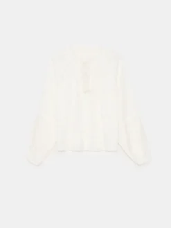 Blusen, Hemden></noscript>MOHITO Shirt mit hohem Viskoseanteil Creme