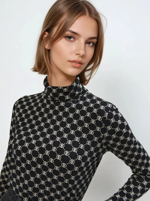 Blusen, Hemden>MOHITO Shirt mit hohem Viskoseanteil Schwarz