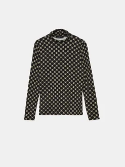 Blusen, Hemden></noscript>MOHITO Shirt mit hohem Viskoseanteil Schwarz